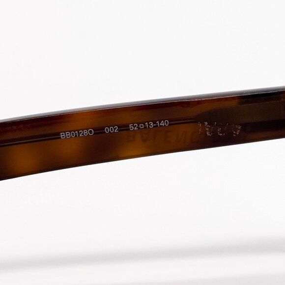 NEW BALENCIAGA EYEGLASSES BB0128O 002 CAT EYE HAVANA WOMEN EYEWEAR BALENCIAGA - Picture 6 of 7